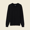 Pull col V noir homme