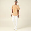 Chemise éco-responsable camel homme