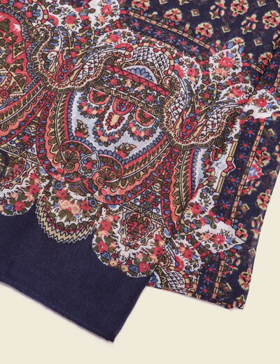 Foulard multicolore femme