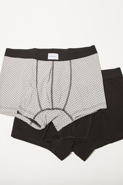 Lot 2 boxers noir homme