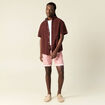 Short rose clair homme