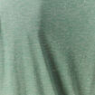 T-shirt droit court manches courtes vert fonc&eacute; femme