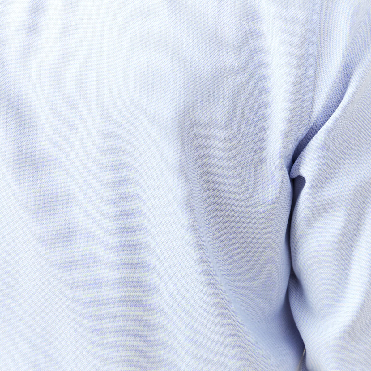 Chemise cintr&eacute;e manches longues bleu ciel homme