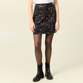jupe droite eco responsable noir femme Jupe droite éco-responsable noir femme
