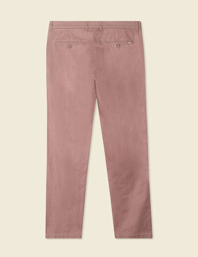 Pantalon chino vieux rose homme