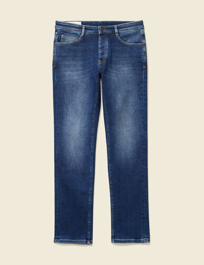 Jeans regular 5 poches denim stone homme