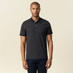 Polo éco-responsable bleu marine homme