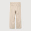 Pantalon straight en coton sable homme