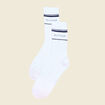 Chaussettes blanc homme