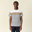 T-shirt manches courtes ecru homme