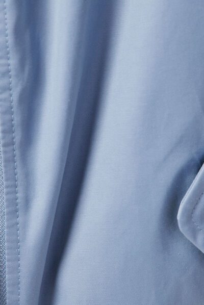 Parka réversible bleu ciel femme