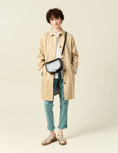 Pantalon chino Instinct vert foncé femme