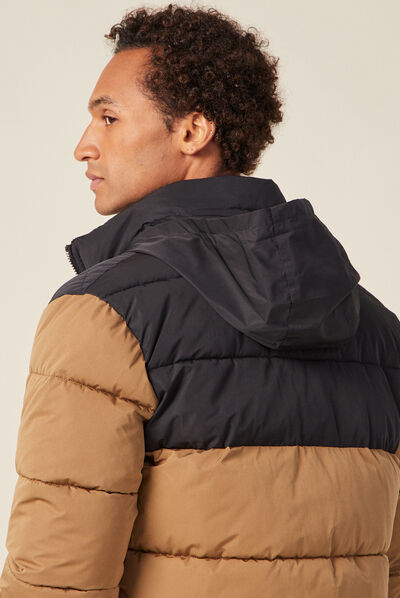 Doudoune oversize noir homme