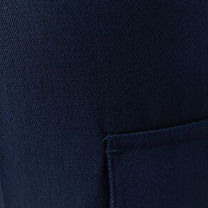 Pantalon cargo straight bleu marine femme