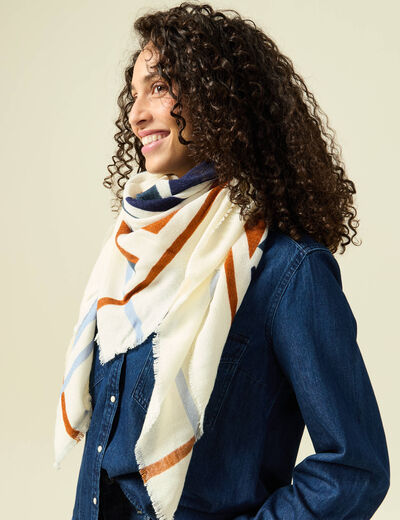 &Eacute;charpe multicolore femme