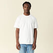 T-shirt manches courtes ecru homme