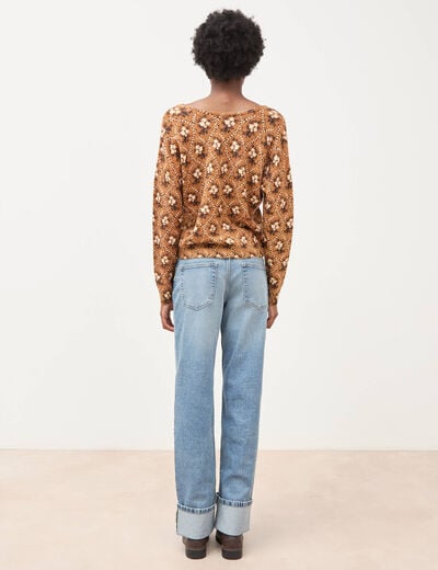 Gilet &agrave; manches longues bordeaux femme