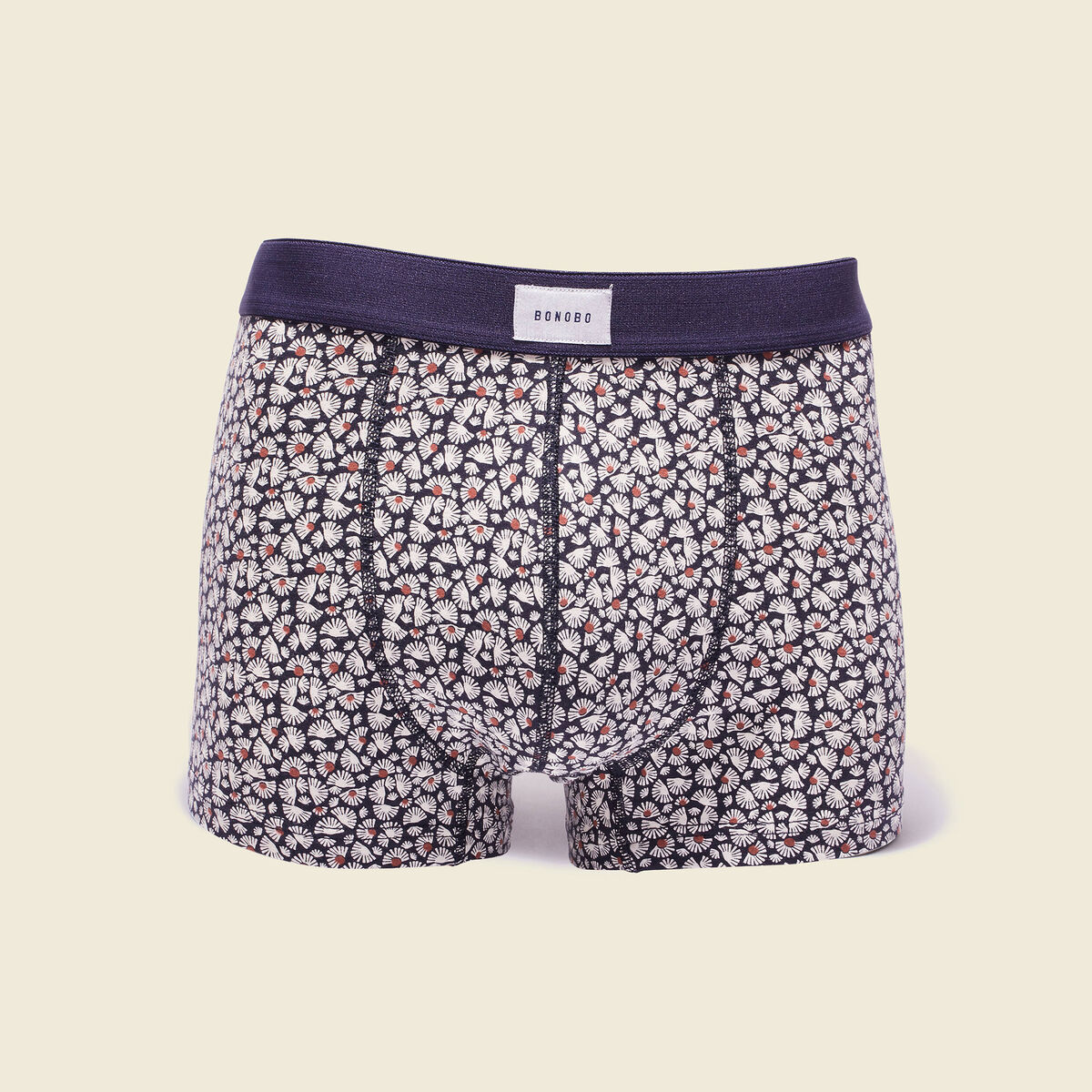Lot 2 boxers marron cognac homme