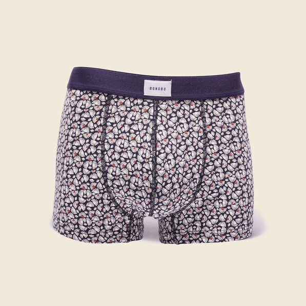 Lot 2 boxers marron cognac homme