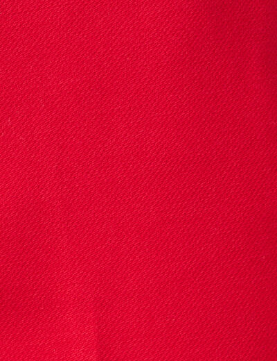 Pantalon city large à pinces rouge femme