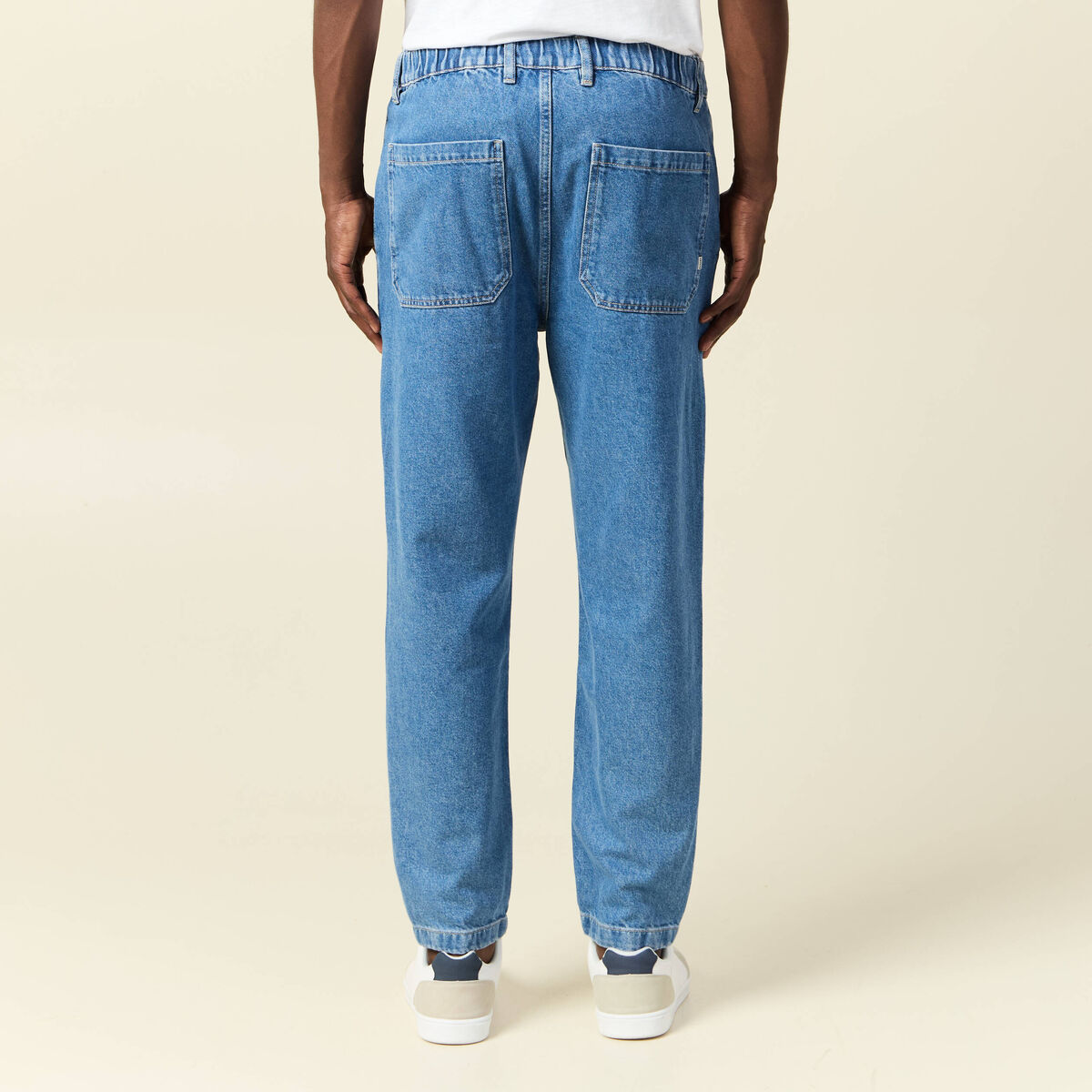 Jeans slouchy denim used homme