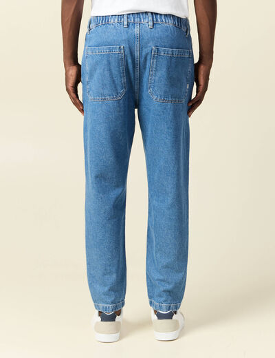 Jeans slouchy denim used homme