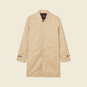 Trench éco-responsable beige homme