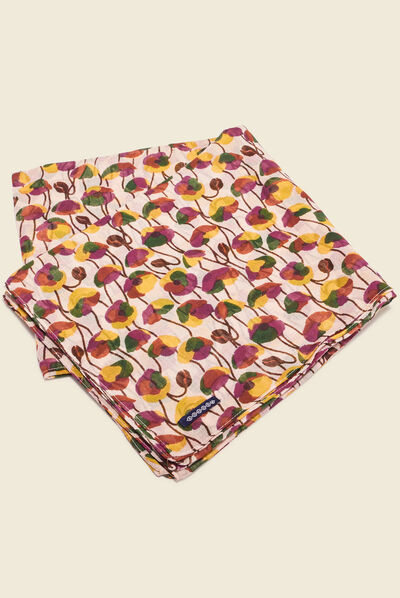 Foulard ecru femme