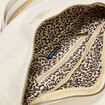Banane coton sac bandouli&egrave;re ivoire femme