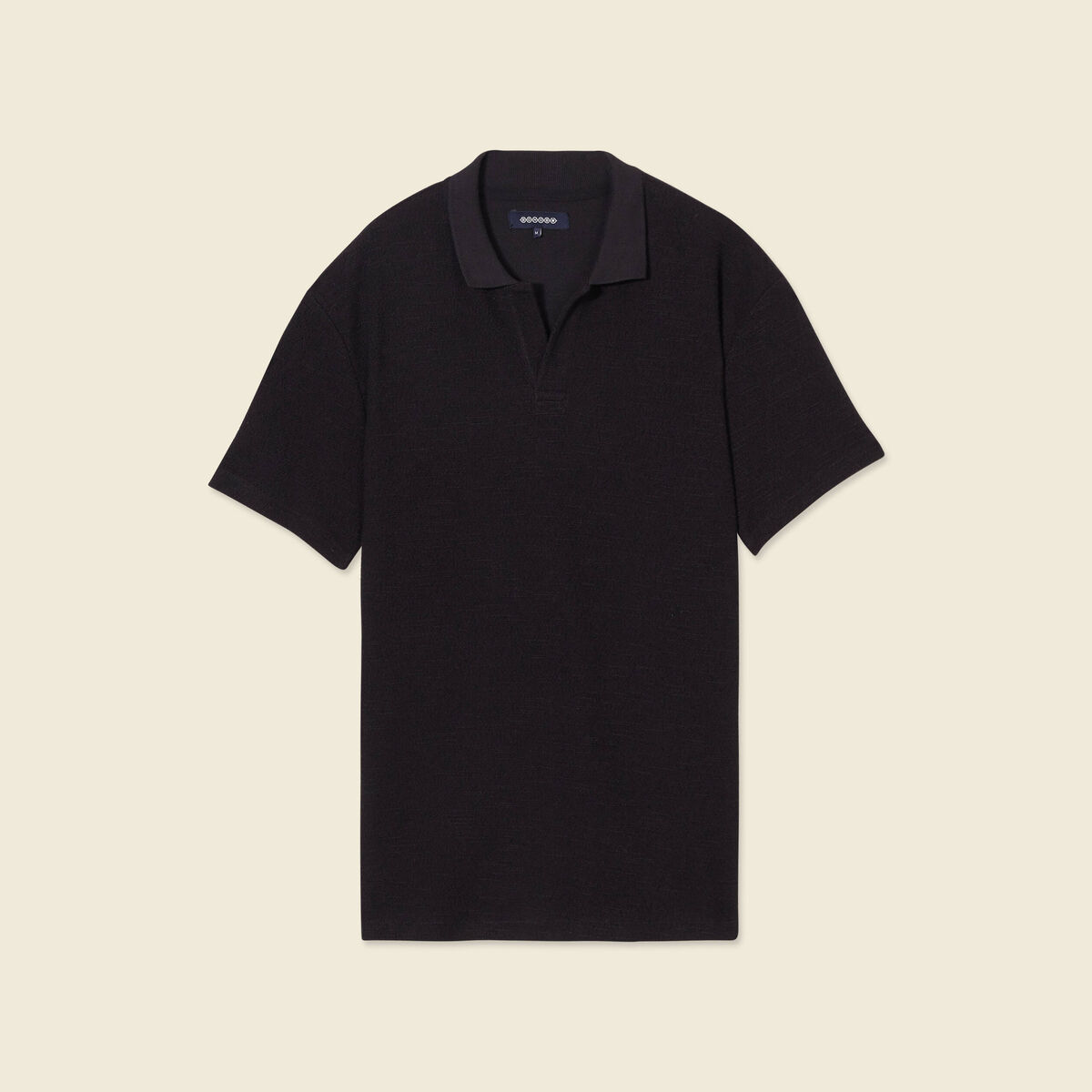 Polo manches courtes noir homme
