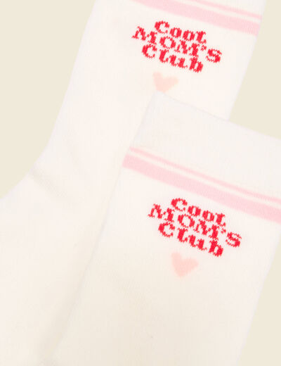 Chaussettes blanc femme