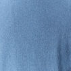 Pull fin col rond manches longues bleu fonc&eacute; homme