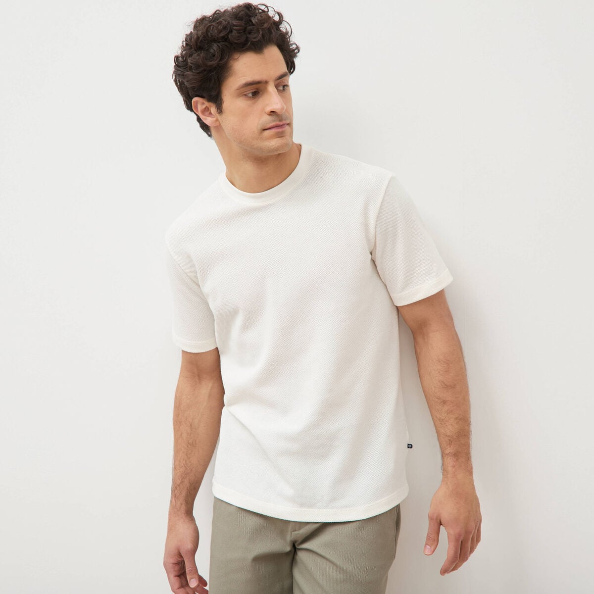 Bermuda vert kaki homme
