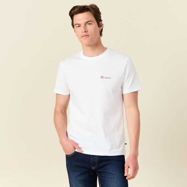 t shirt eco responsable blanc homme T-shirt éco-responsable blanc homme