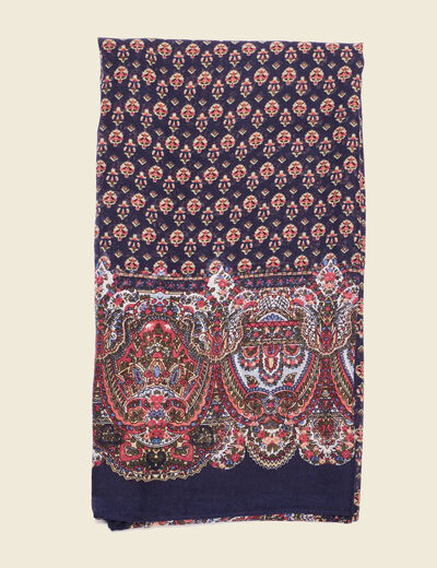 Foulard multicolore femme