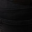 Jeans straight 5 poches denim noir homme