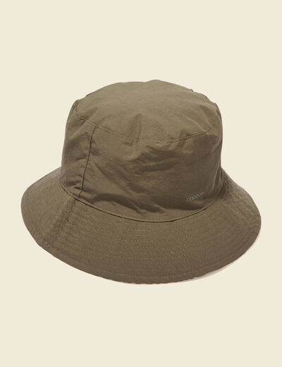 Bob de pluie vert kaki femme