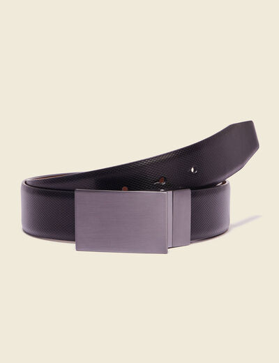 Ceinture noir homme