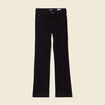 Jeans Yoko - bootcut denim noir femme