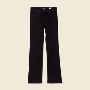 Jeans Yoko - bootcut denim noir femme