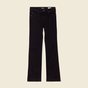 jeans yoko bootcut denim noir femme Jeans Yoko - bootcut denim noir femme