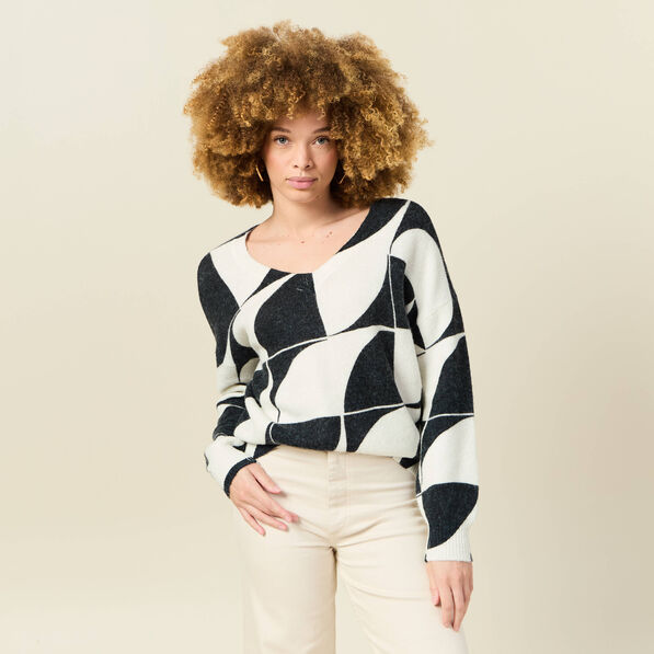 pull manches longues noir femme Pull manches longues noir femme