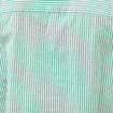 Chemise ample en coton &agrave; broderie vert femme