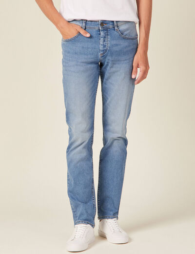 Jeans straight denim used homme