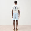 Bermuda bleu ciel homme