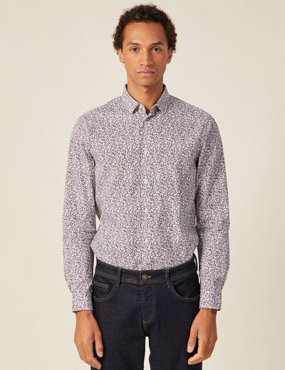 Chemise blanc homme