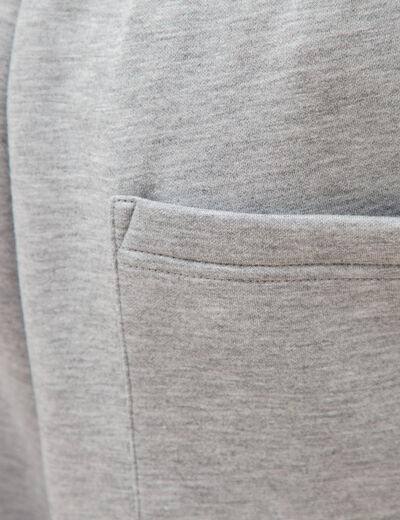 Pantalon coupe loose gris clair homme