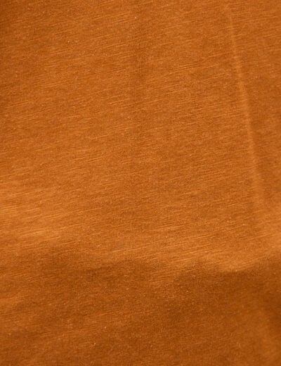 T-shirt manches courtes camel femme