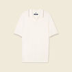 Polo manches courtes ecru homme