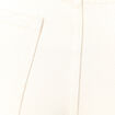 Jeans baggy ceinturé denim blanc femme